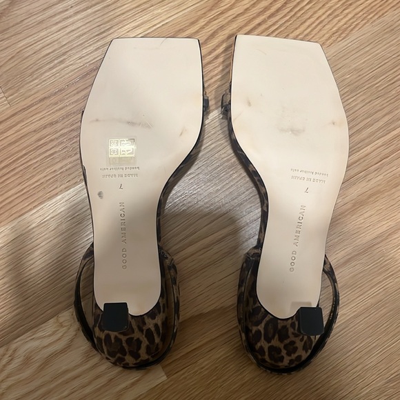 Good American Standout Slingback Kitten Heel - NWOB - Picture 6 of 6